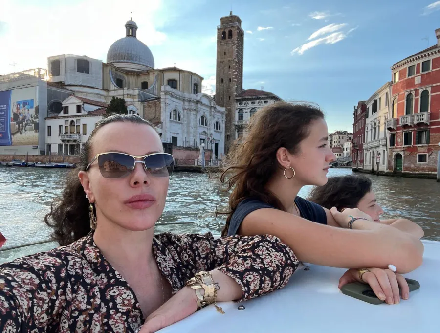 Giuilia Corcos Debi Mazar Instagram Younger Alums Babies in Photos
