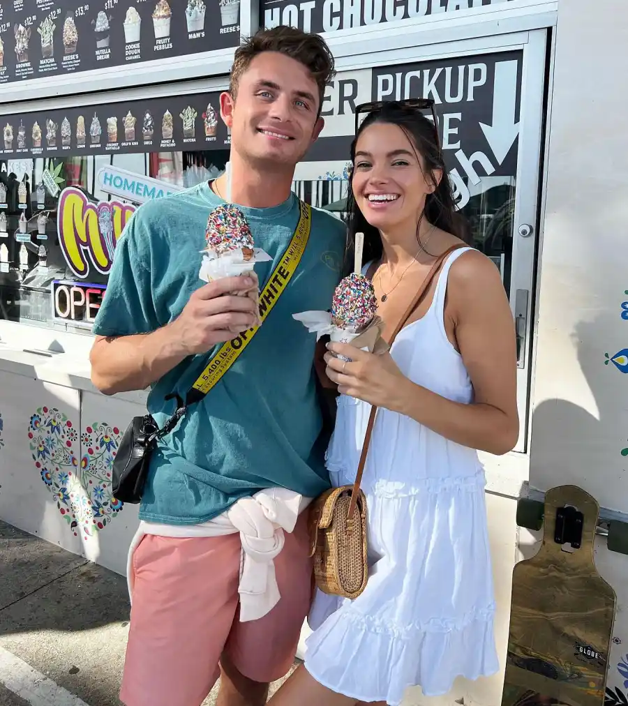 James Kennedy Girlfriend Ally Scream Ice Cream In Sweet Pic