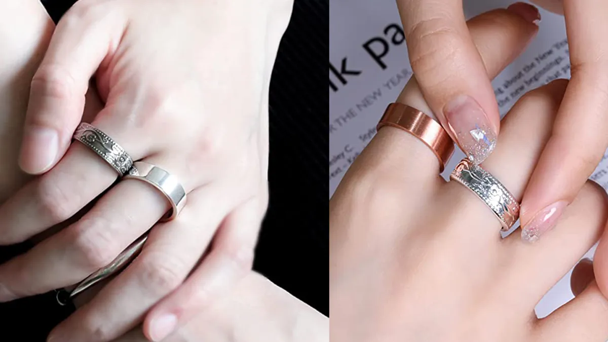 Jecanori 2PCS Magnetic Lymphatic Drainage Therapeutic Rings