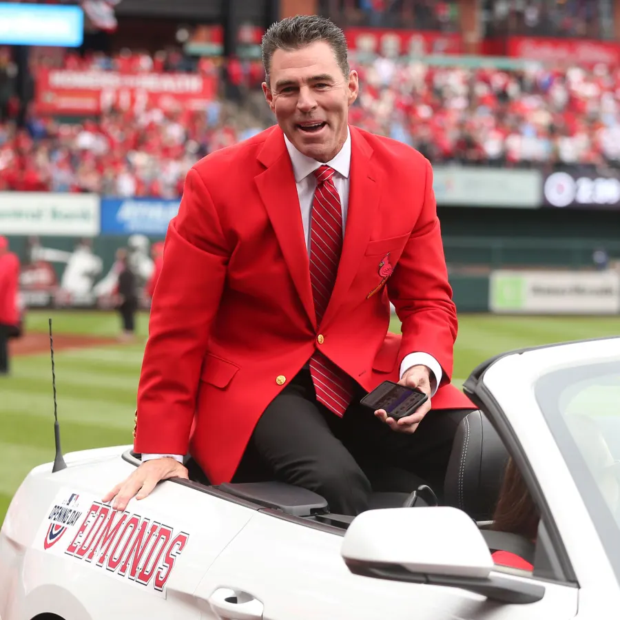 Jim Edmonds Dating History Through the Years
