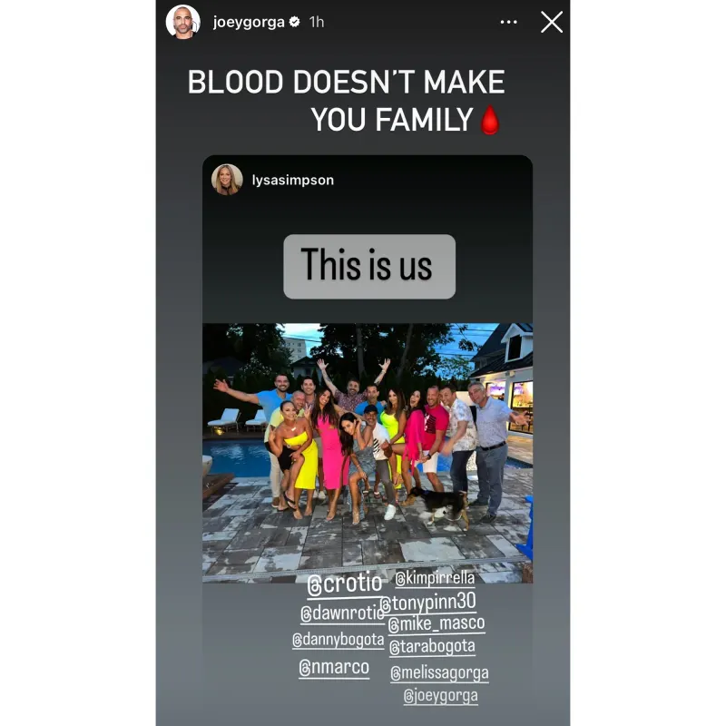 Yikes! Joe Gorga Says 'Blood Doesn’t Mean Family' as He Plans to Skip Sister Teresa Giudice’s Wedding