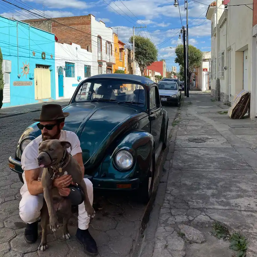 Justin Theroux’s Best Moments With His Beloved Dog Kuma