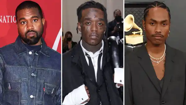 Kanye West Gets Matching Tattoo With Rapper Lil Uzi Vert Singer Steve Lacy