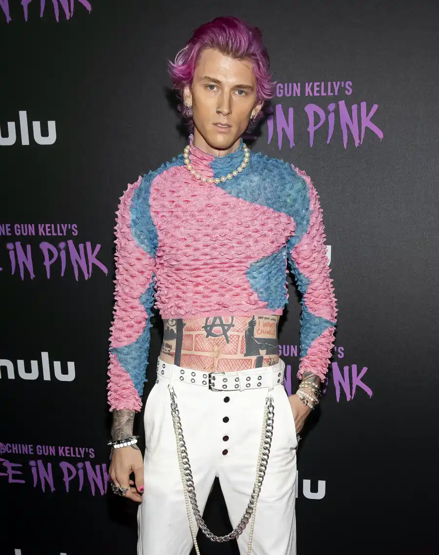 Kourtney Kardashian and Travis Barker Pack on the PDA After He Joins Machine Gun Kelly Onstage