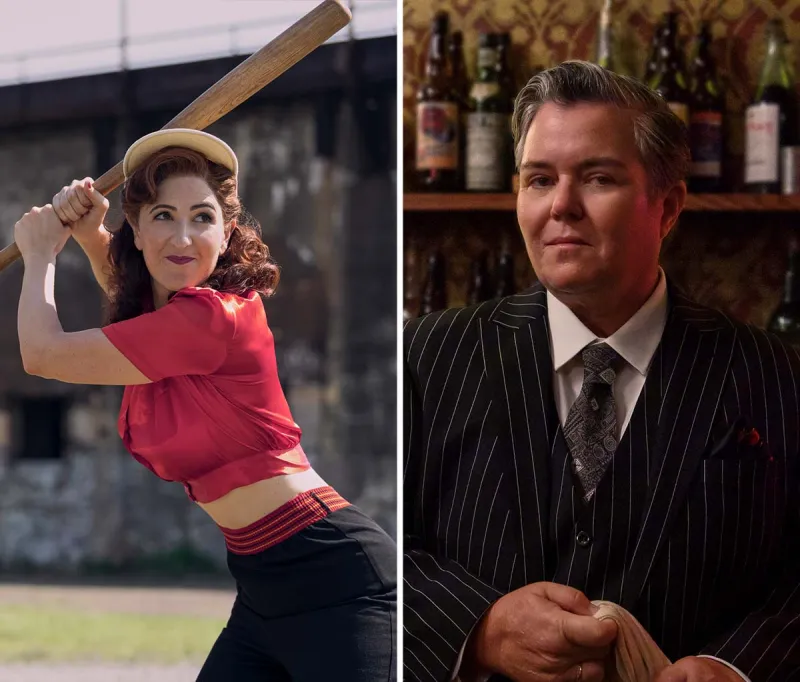 League of Their Owns DArcy Carden Rosie ODonnell Was Magical Set