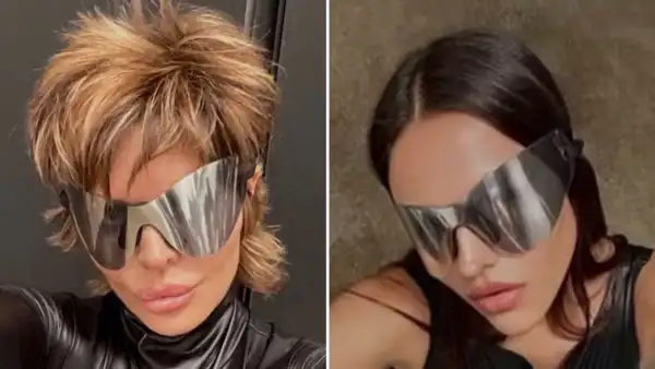 Lisa Rinna and Amelia Gray Hamlin Rock Yeezy Gap
