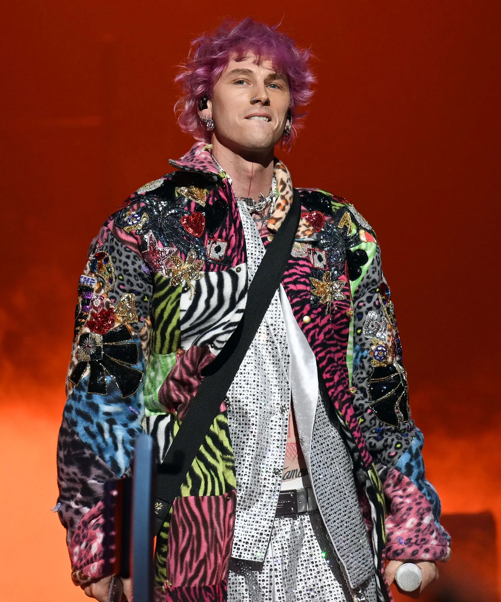 Machine Gun Kelly Shows Off Bloody Face After F–king Insane Cleveland Concert