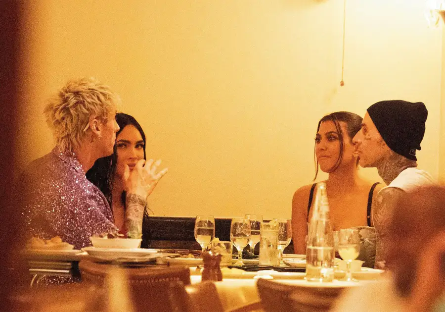Megan Fox and Machine Gun Kelly’s Best Moments With Kourtney Kardashian and Travis Barker