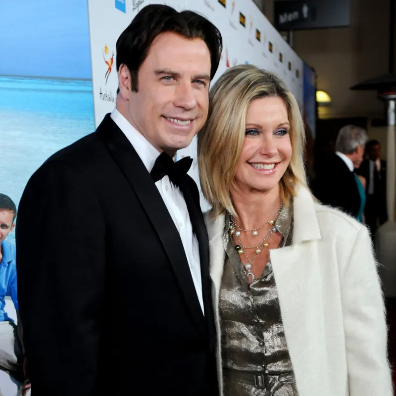 Olivia Newton-John and John Travolta friendship gallery