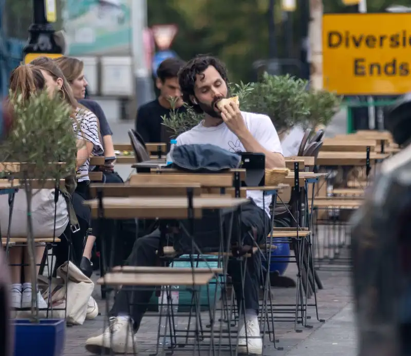 Penn Badgley They Dine Solo Just Like Us