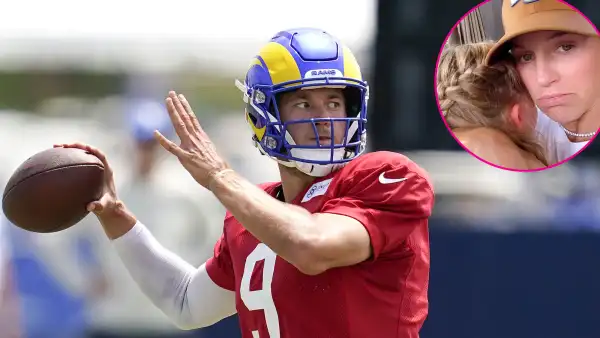 Rams QB Matthew Stafford's Daughter Cries Because He's at Training Camp