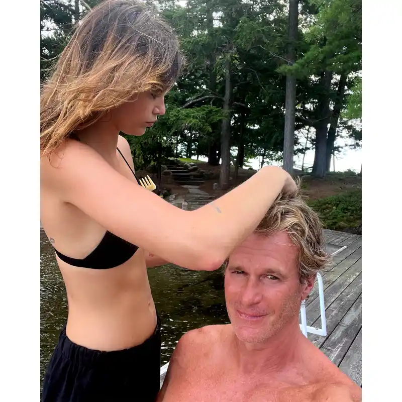 Rane Gerber Gets a Haircut From Model Daughter Kaia Gerber