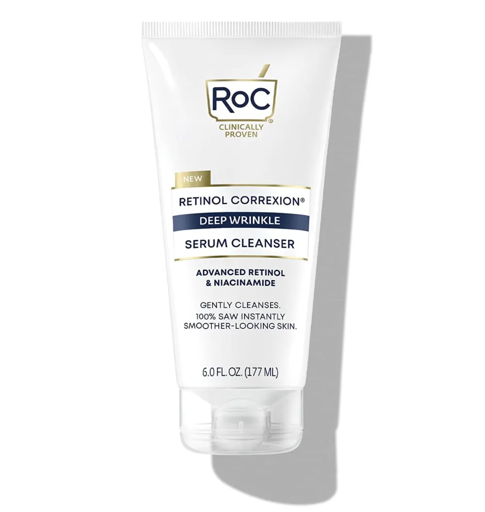 RoC Retinol Correxion Deep Wrinkle Serum Facial Cleanser