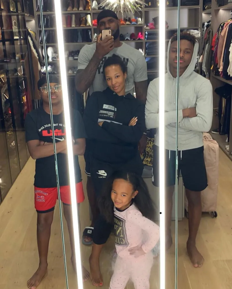 See LeBron James and Wife Savannah's Sweetest Moments With Their 3 Kids