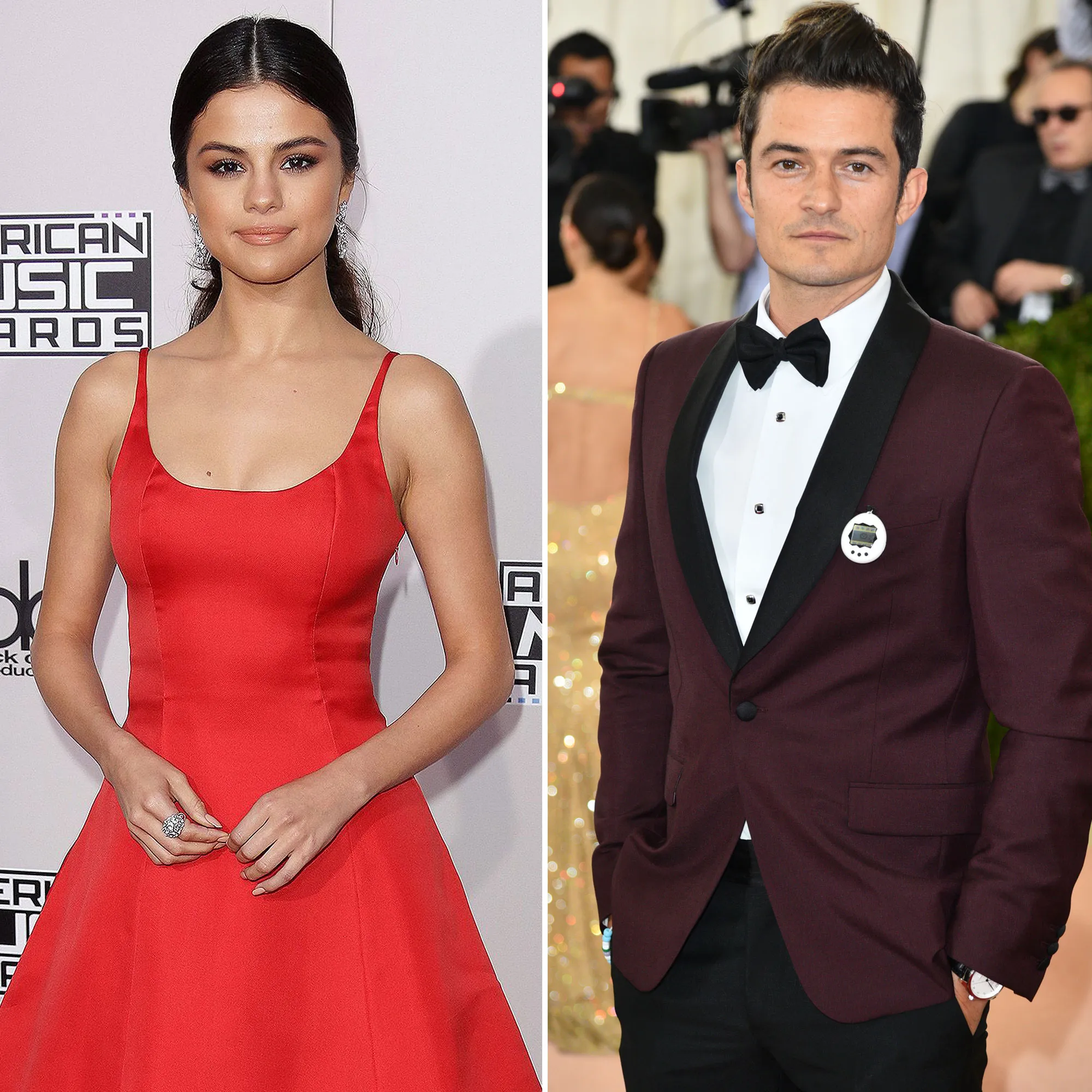 Selena Gomez Orlando Bloom Spotted Getting Close Las Vegas