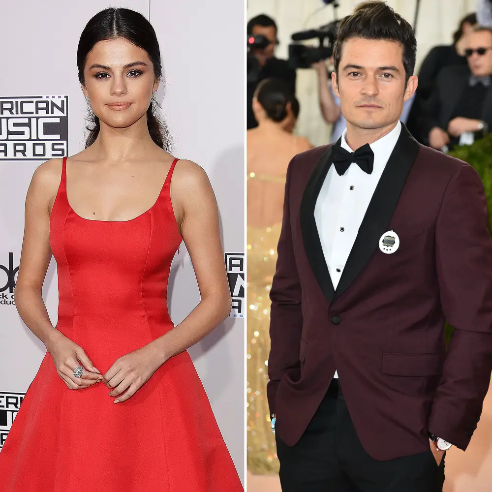 Selena Gomez Orlando Bloom Spotted Getting Close Las Vegas