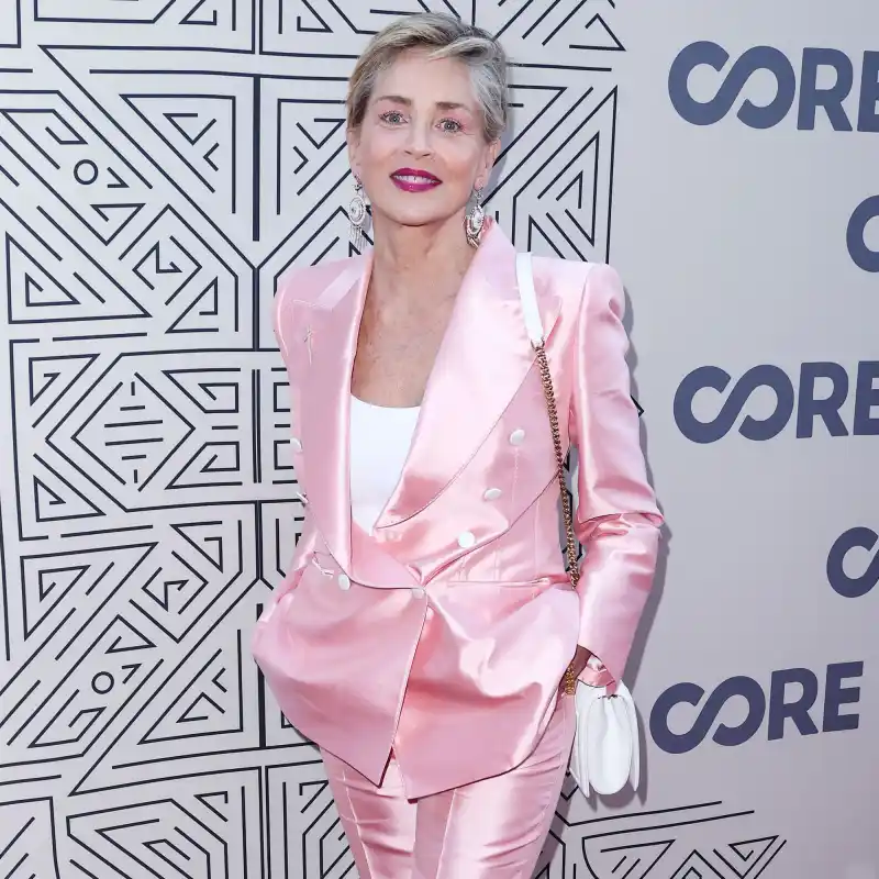 Sharon Stone Wows Tiny String Bikini