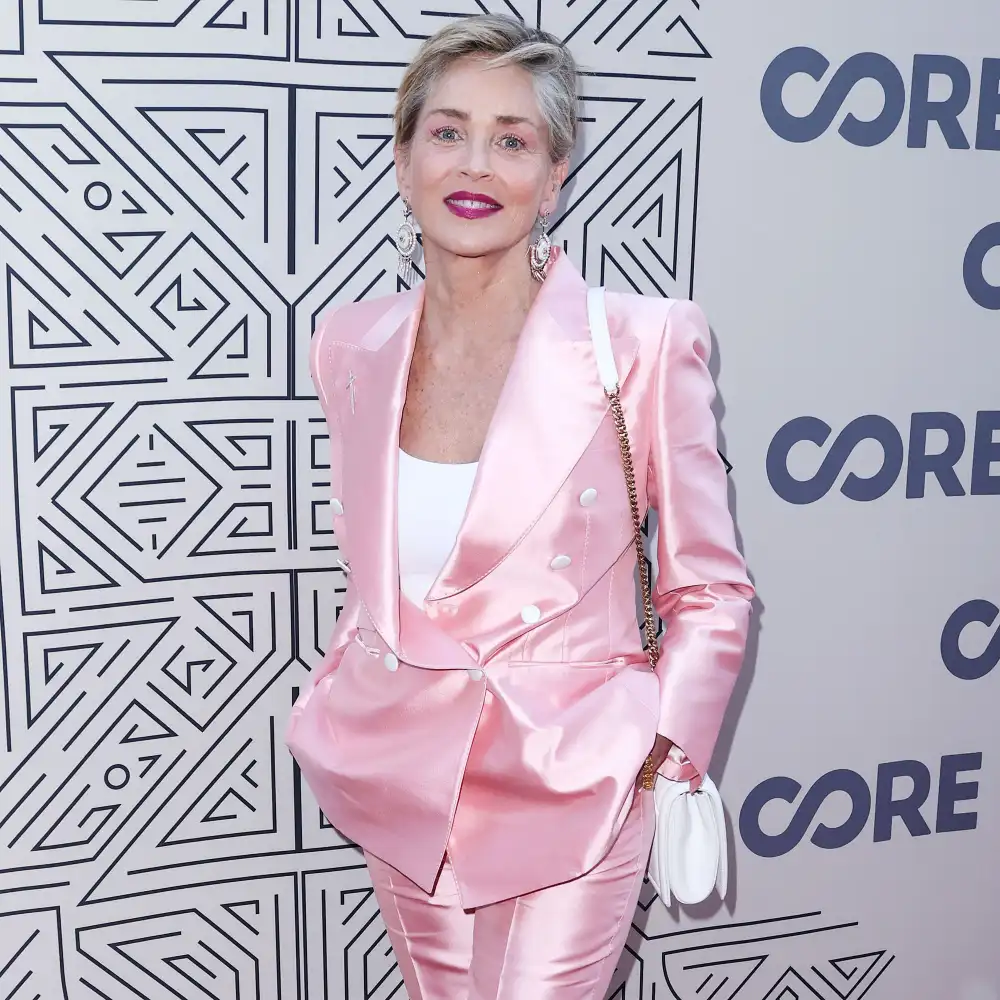 Sharon Stone Wows Tiny String Bikini