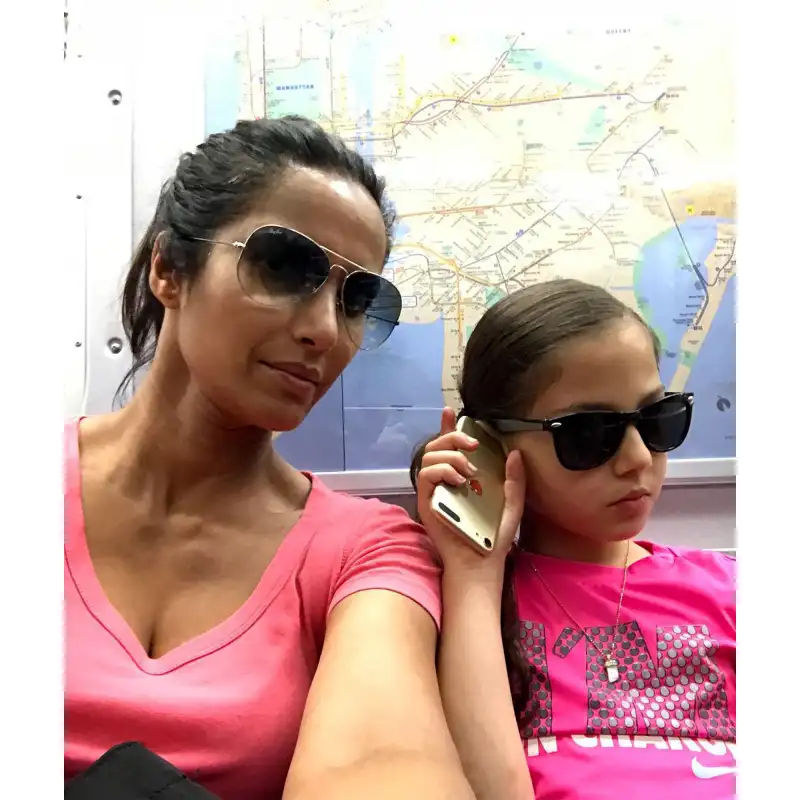 Twinning! See Padma Lakshmi's Family Album With Daughter Krishna