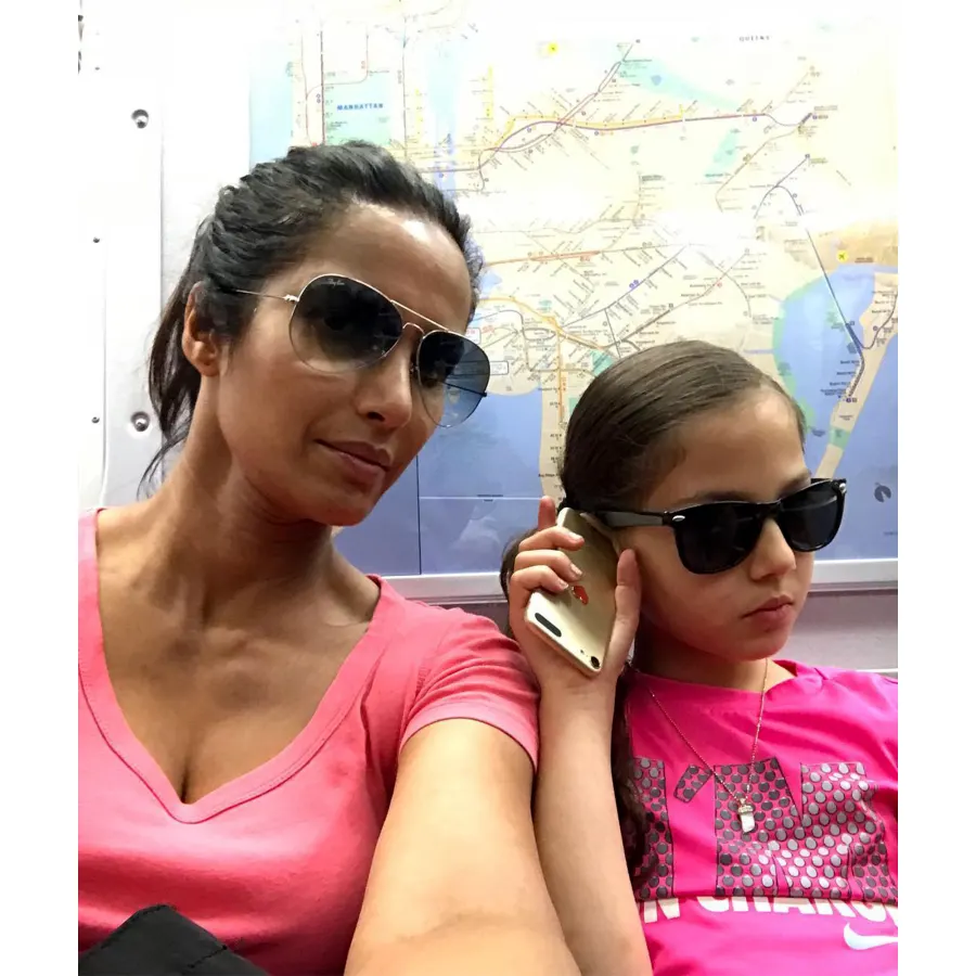 Twinning! See Padma Lakshmi's Family Album With Daughter Krishna