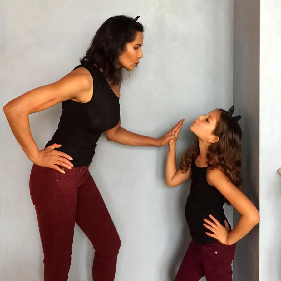 Twinning! See Padma Lakshmi's Family Album With Daughter Krishna