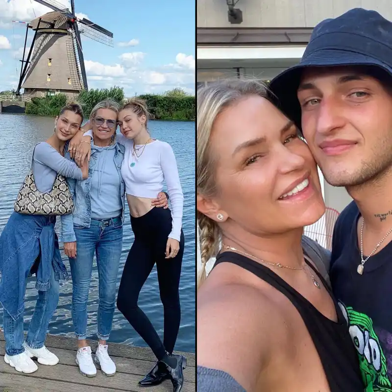 Yolanda Hadid Real Housewives Kids Then and Now