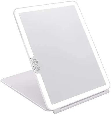 deweisn Folding Lighted Travel Mirror