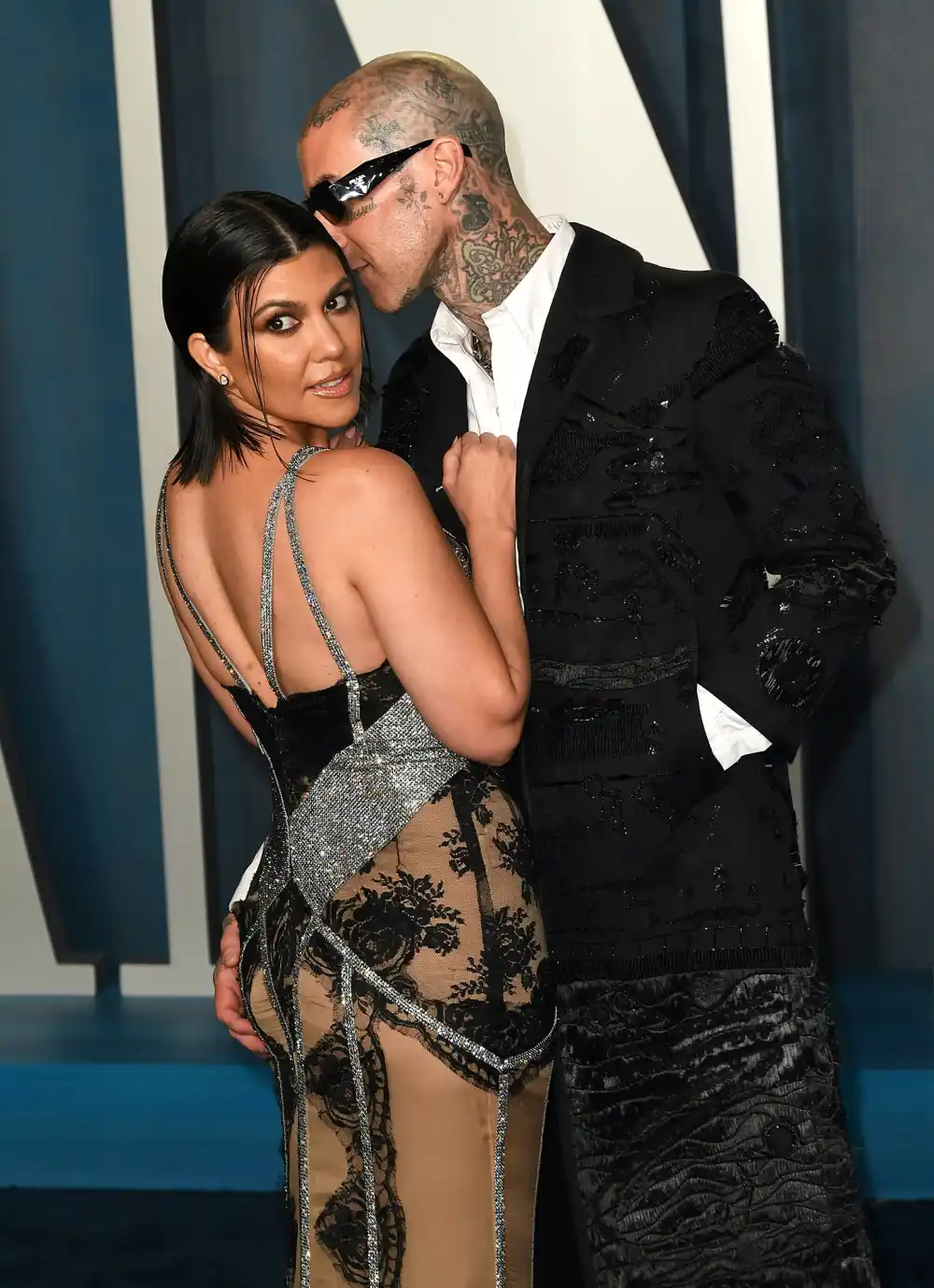 Kourtney Kardashian Is a Proud &lsquo;Tour Wife&rsquo; in Backstage PDA Pics With Travis Barker During Machine Gun Kelly&rsquo;s Concerts