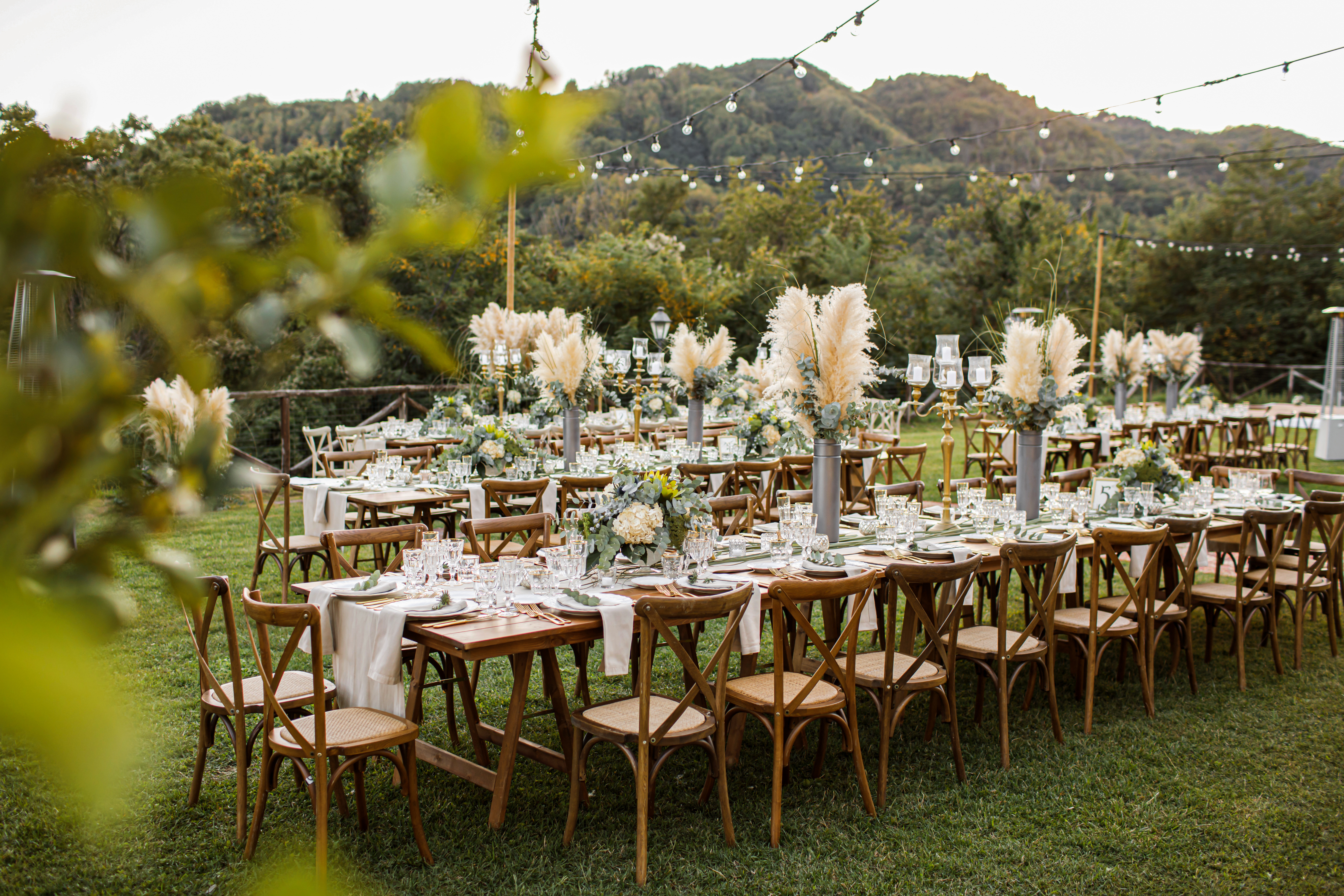 rustic wedding decor