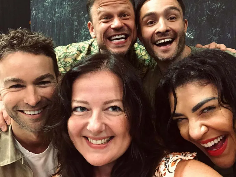 Its Natessa Chace Crawford, Jessica Szohr Have Mini Gossip Girl Reunion