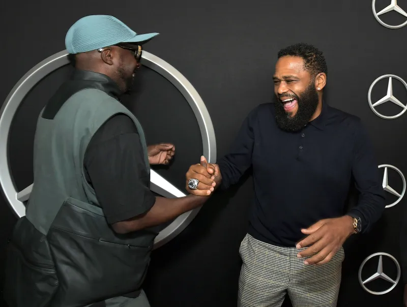 will.i.am and Anthony Anderson Mercedes-Benz Classic Hot Pics