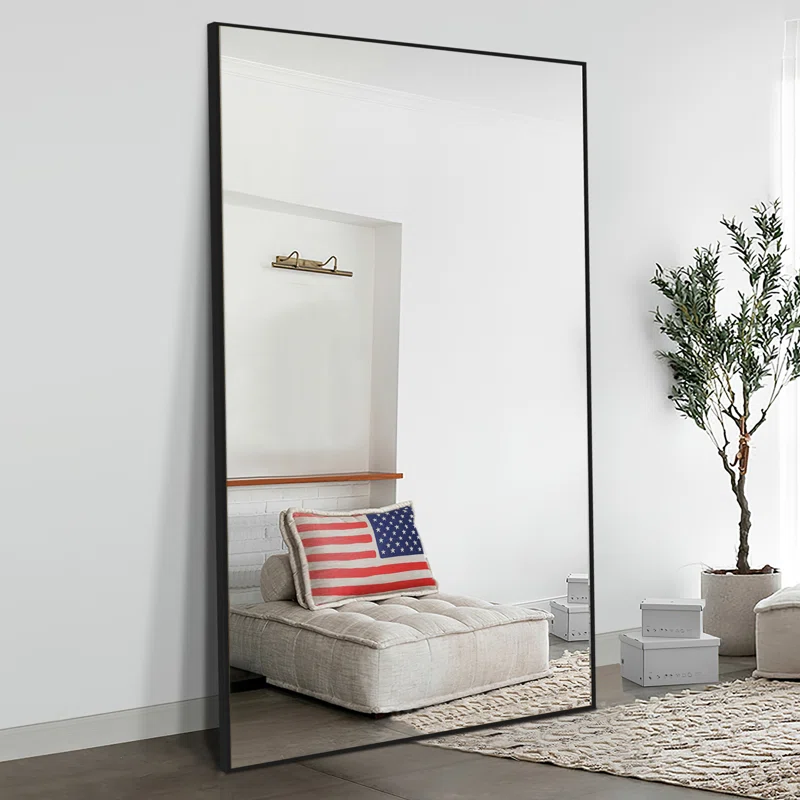 large metal mirror