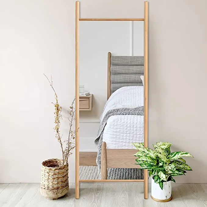 ladder floor mirror