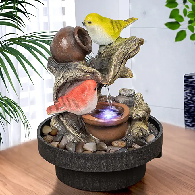bird indoor fountain