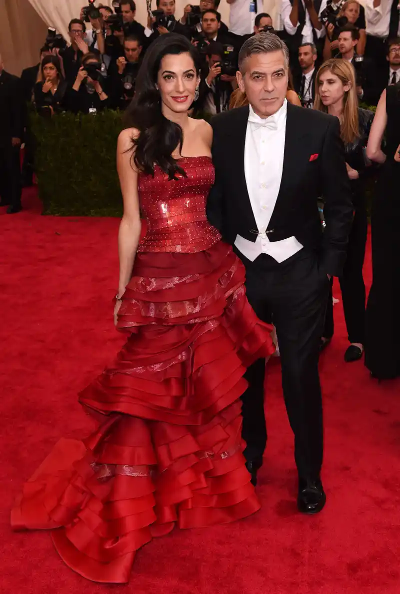 Amal George Clooney Glamorous Couple Style