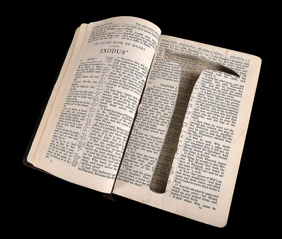 Andy Dufresne Screen-matched Rockhammer Bible Movie Memorabilia Available for Auction