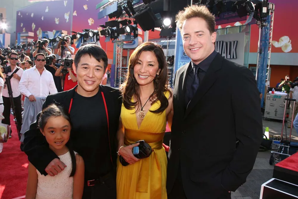 Brendan Fraser, Costar Michelle Yeoh Reunite 14 Years After &lsquo;The Mummy
