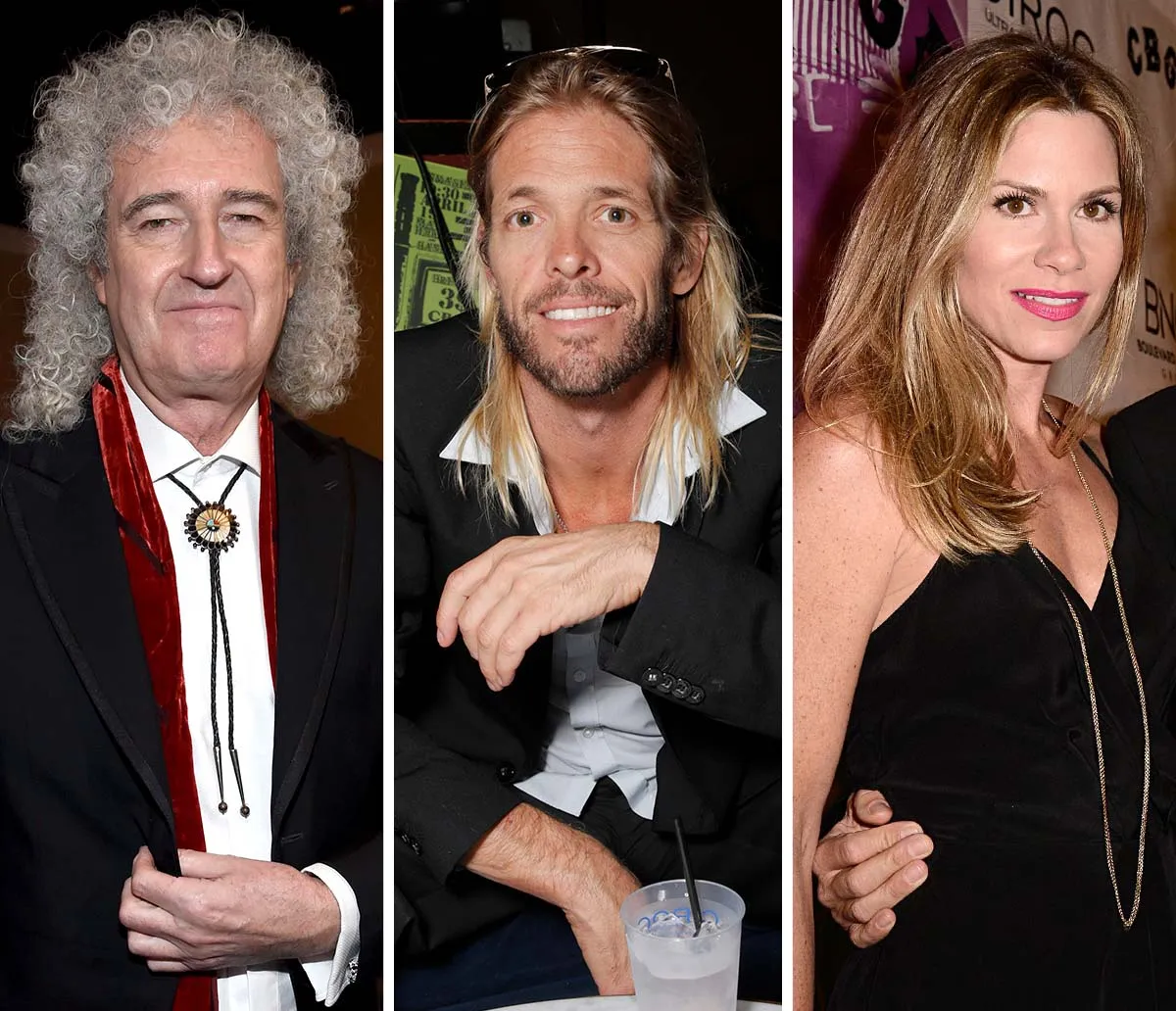 Brian May Plays Wedding Song at Tribute Concert for Taylor Hawkins’ Widow