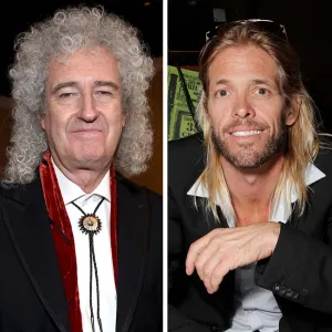 Brian May Plays Wedding Song at Tribute Concert for Taylor Hawkins’ Widow