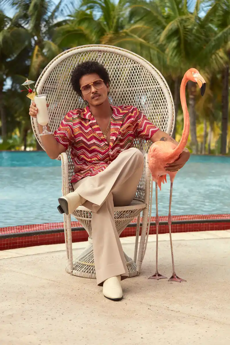 Bruno Mars Performs at Baha Mar in Bahamas to Celebrate SelvaRey Rum