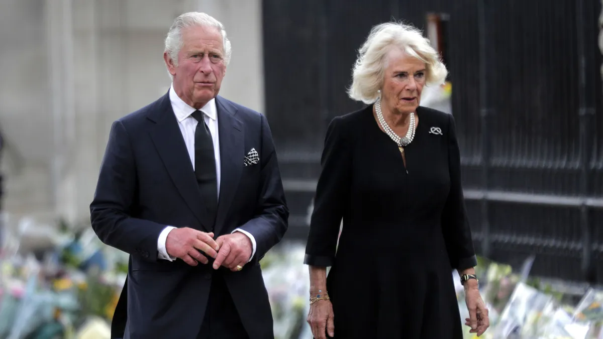 Camilla Wears Symbolic Brooch After Queen's Death