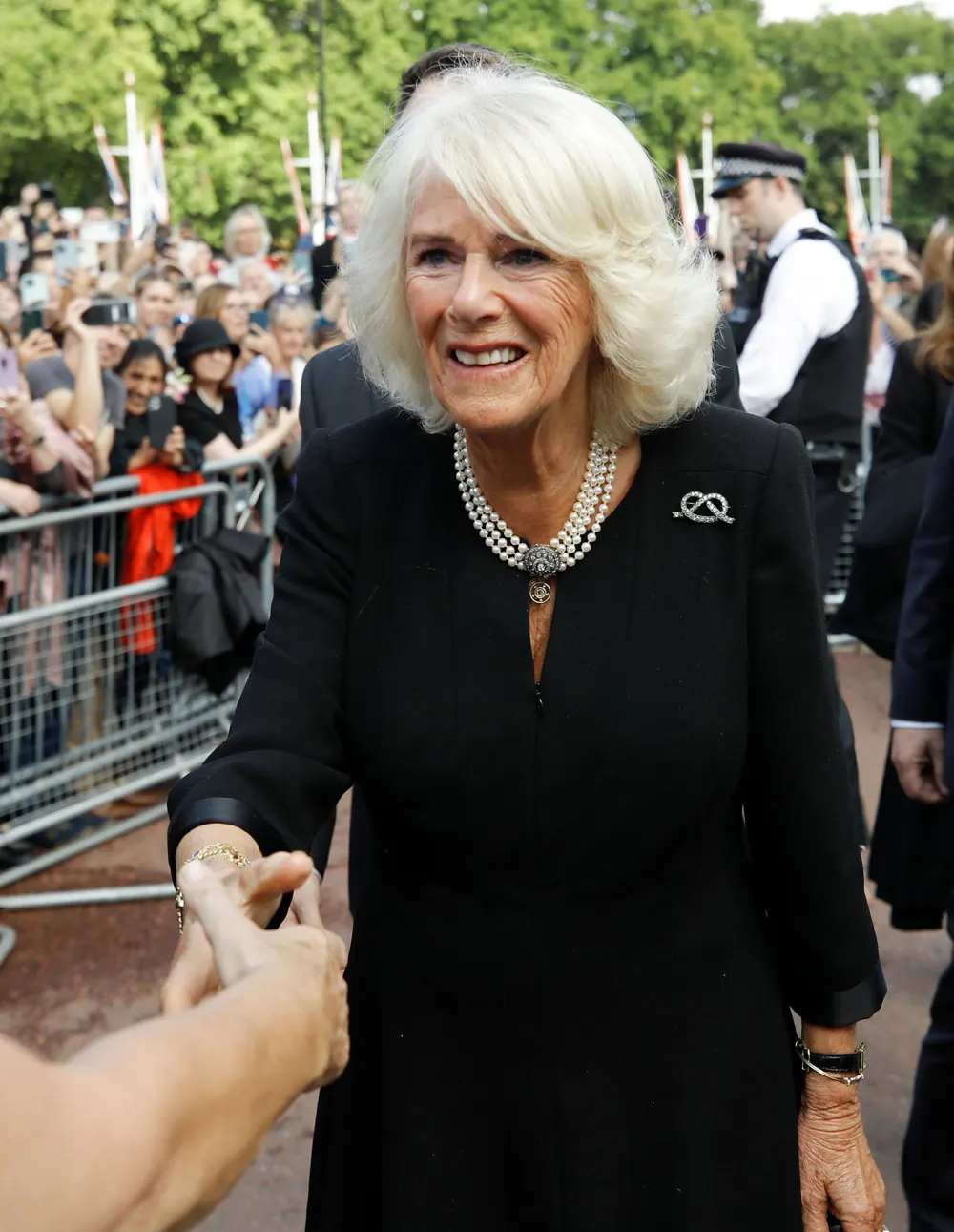 Camilla Wears Symbolic Brooch After Queen's Death