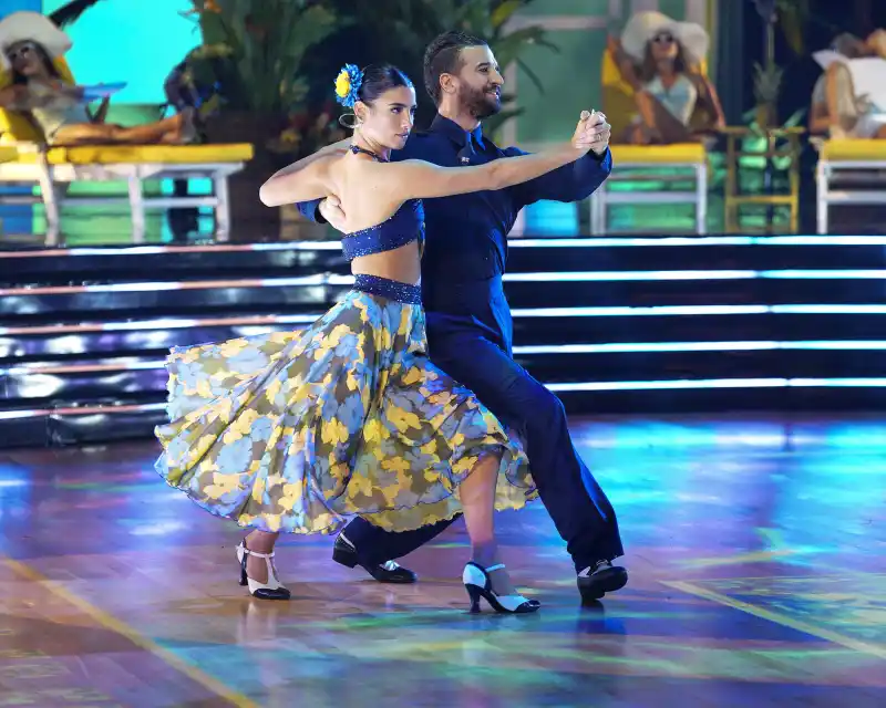 Charli D'Amelio and Mark Ballas Dancing With the Stars Contestants Battle It Out on Elvis Night