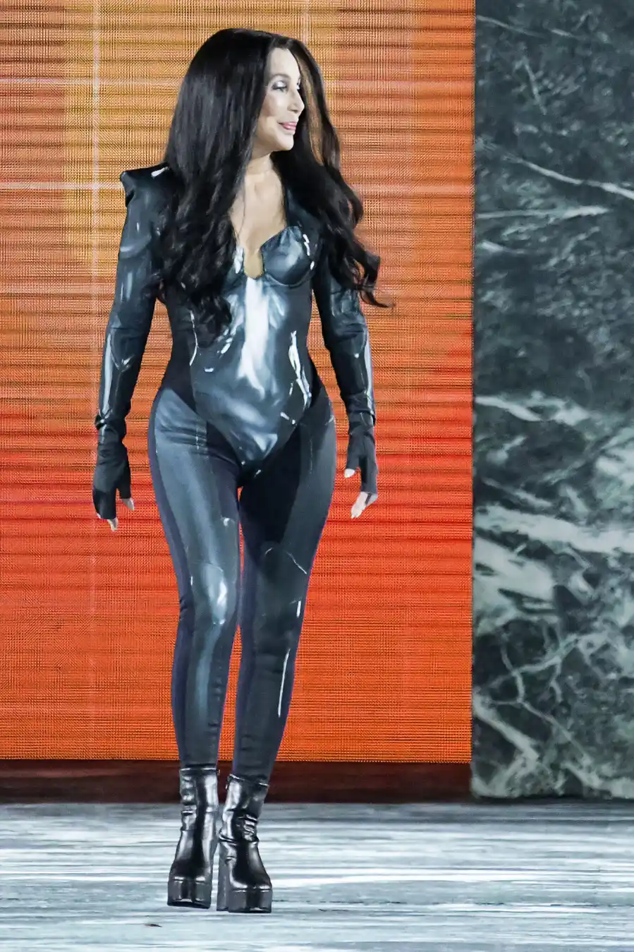 Cher Closes Out Balmain Spring 2023 Show at Paris Fashion Week