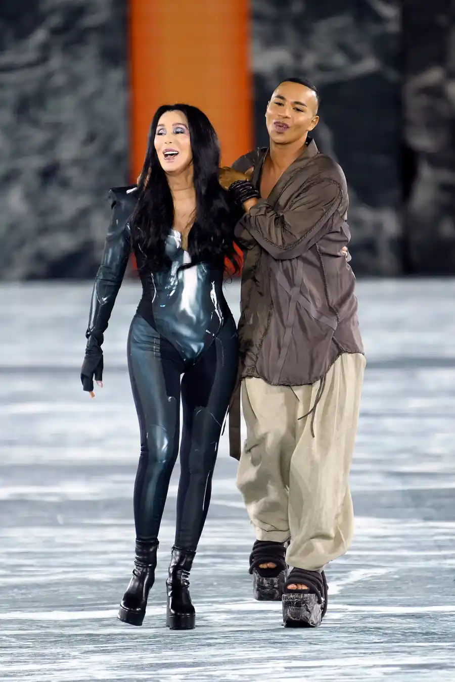 Cher Closes Out Balmain Spring 2023 Show at Paris Fashion Week