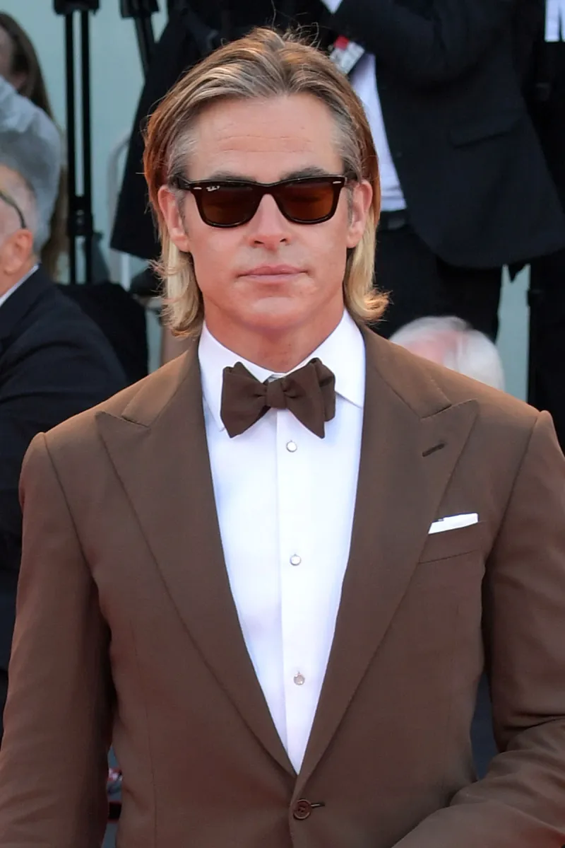 Chris Pine Puts his Sunglasses On for the Movie Don’t Worry Darling Premiere