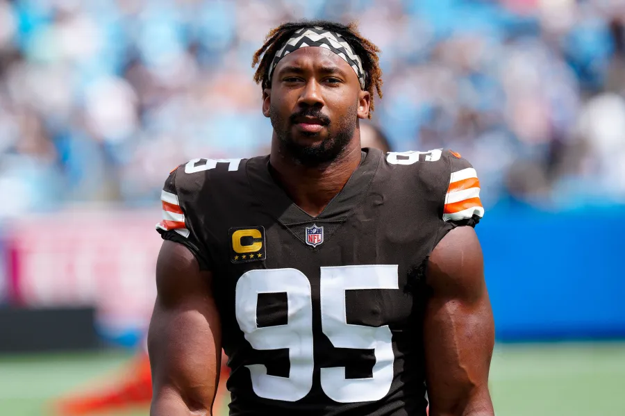Cleveland Browns Player Myles Garrett Released From Hospital Following Car Crash