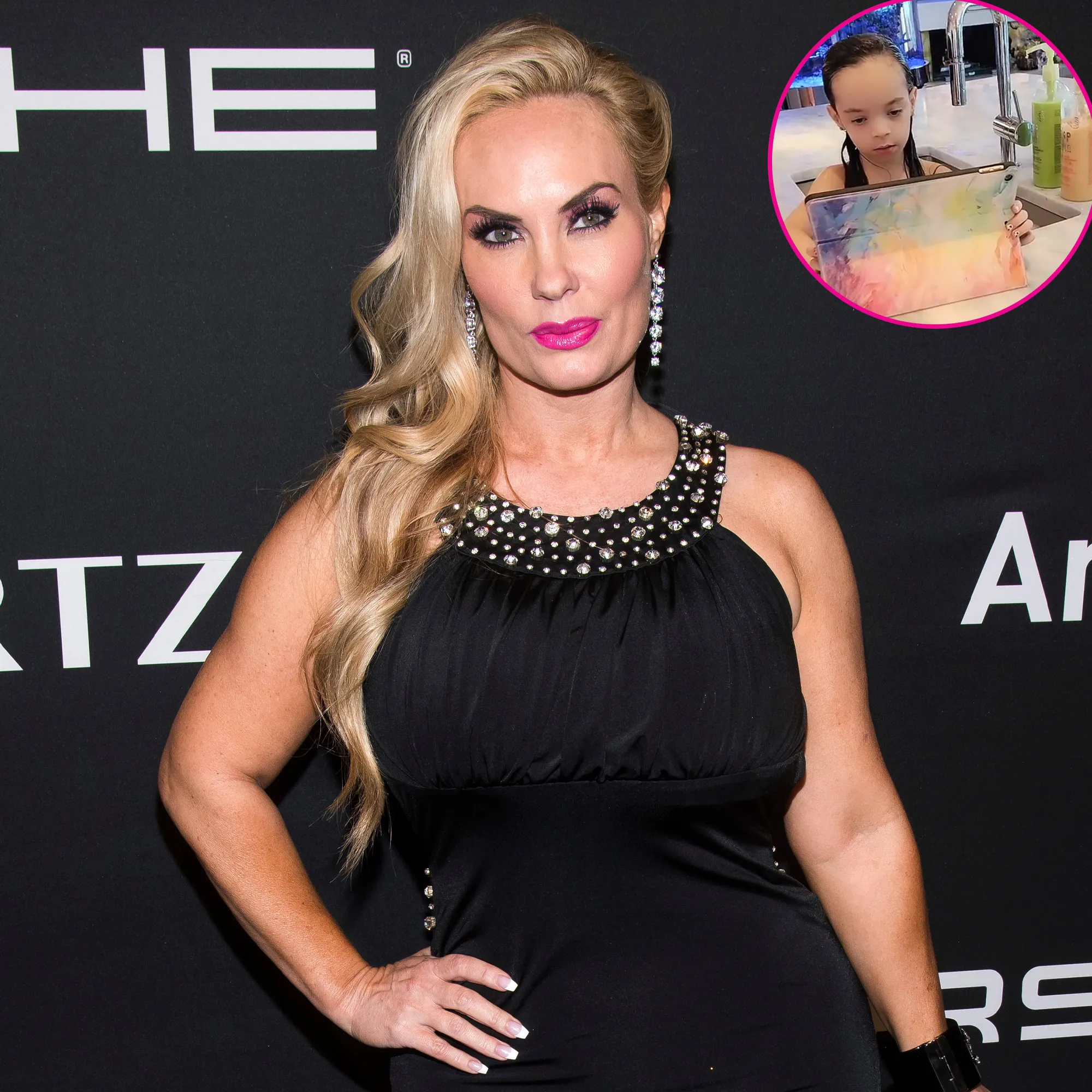Coco Austin Confuses Fans by Bathing 6-Year-Old Chanel Daughter in the Sink