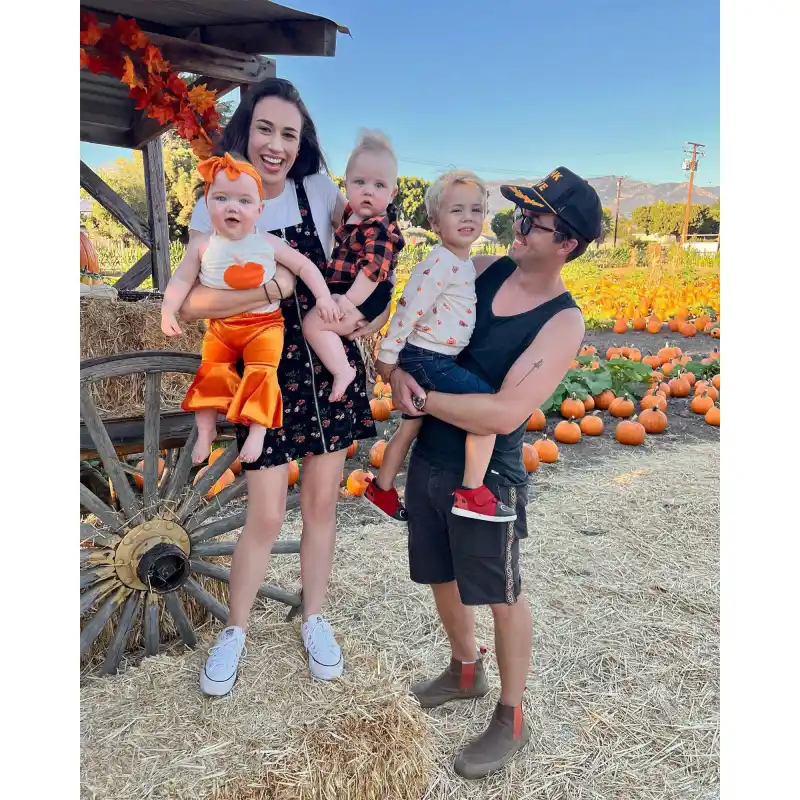Colleen Ballinger and More Celebrity Families Visit Pumpkin Patches: Pics