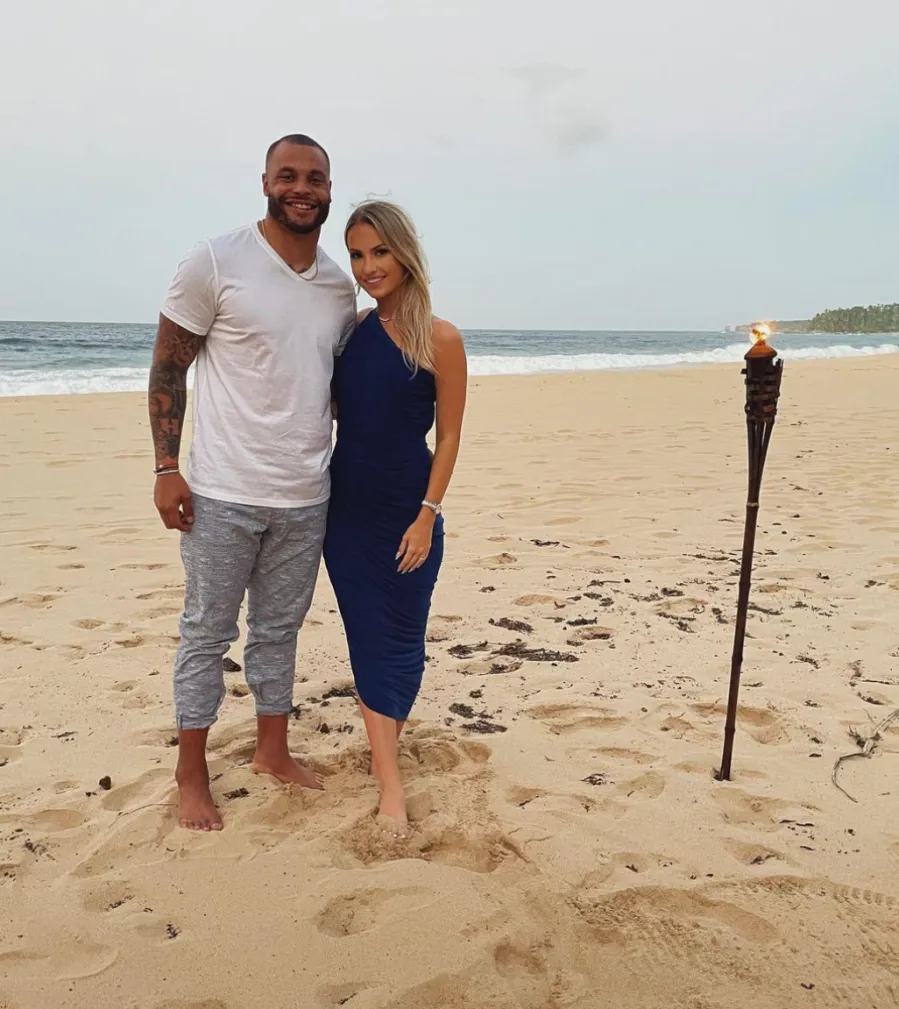 Dak Prescott and Natalie Buffett Beach